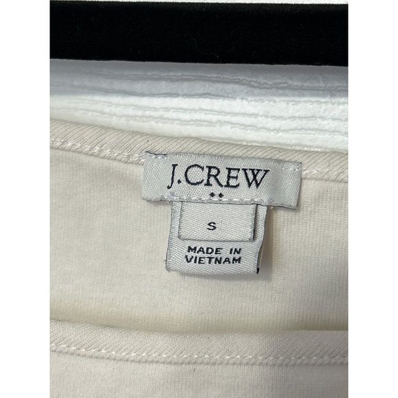 J.crew white ruffled sleeveless strappy tank top women’s size small 1519 - Picture 3 of 5